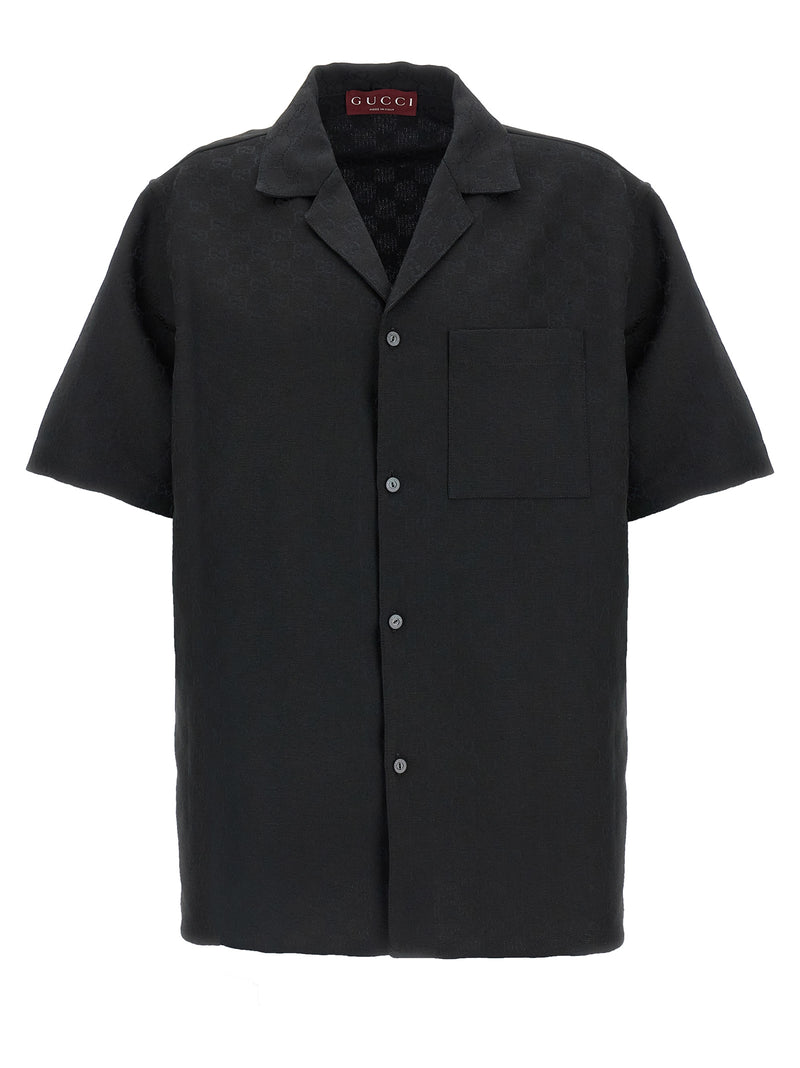 Gucci Black Linen Blouse - Luxury Italian Fashion