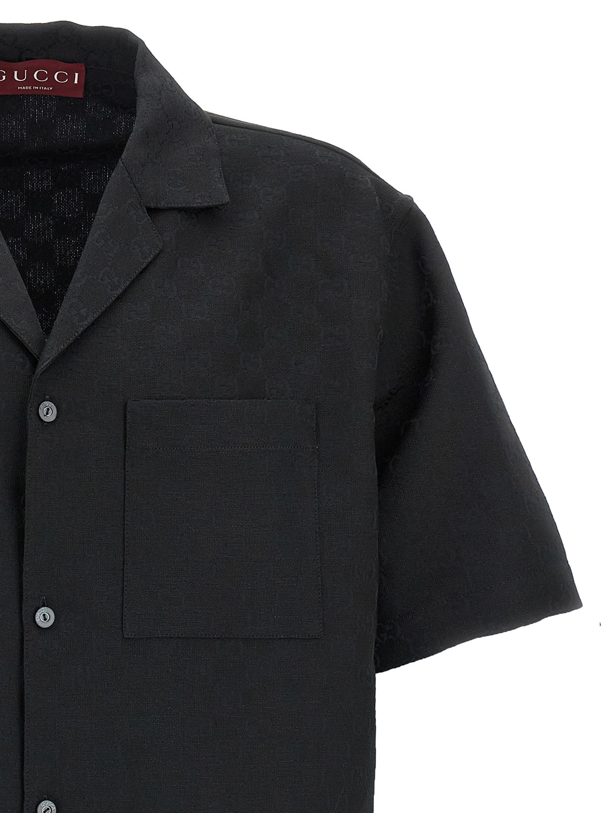 Gucci Black Linen Blouse
