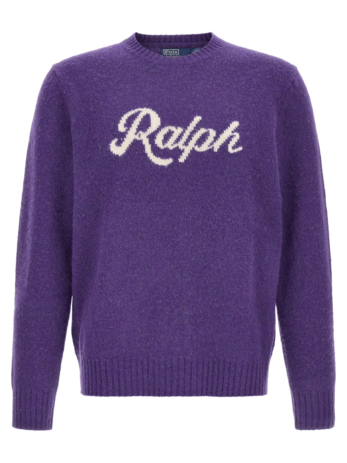Polo Ralph Lauren Purple Wool Cardigan