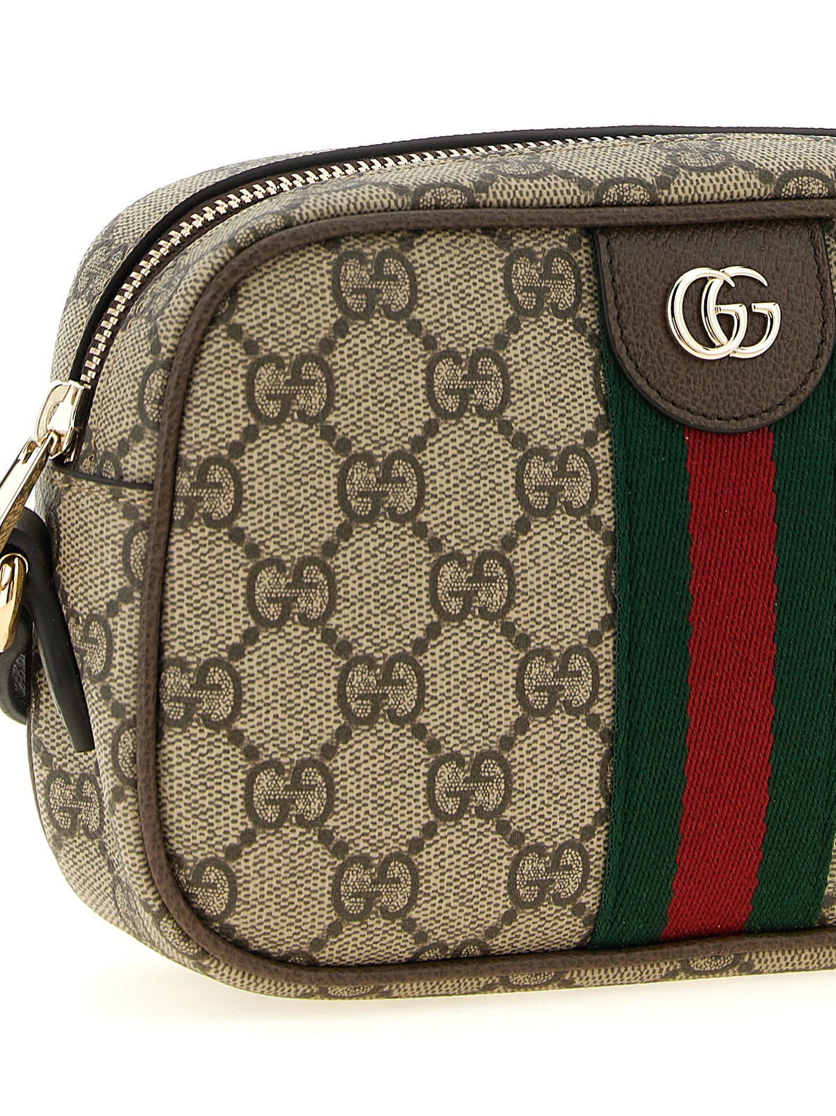 Gucci Brown Polyethylene Crossbody Bag