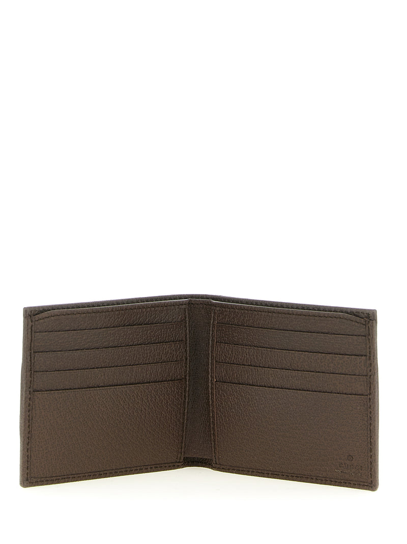 Gucci Ophidia Beige Polyethylene Bi-Fold Wallet