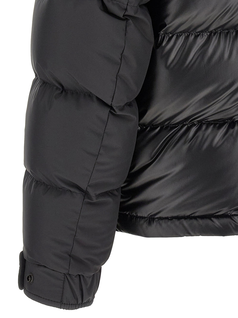 Moncler Maya Black Polyester Full-Length Jacket