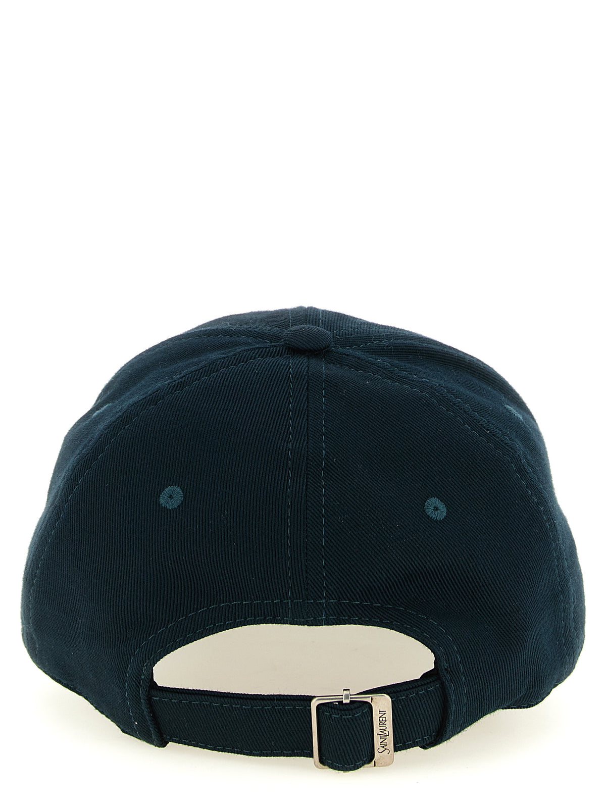 Saint Laurent Bicolor Cotton Cap (Baseball Hat)