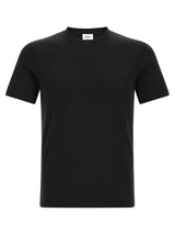 Saint Laurent Black Cotton T-Shirt