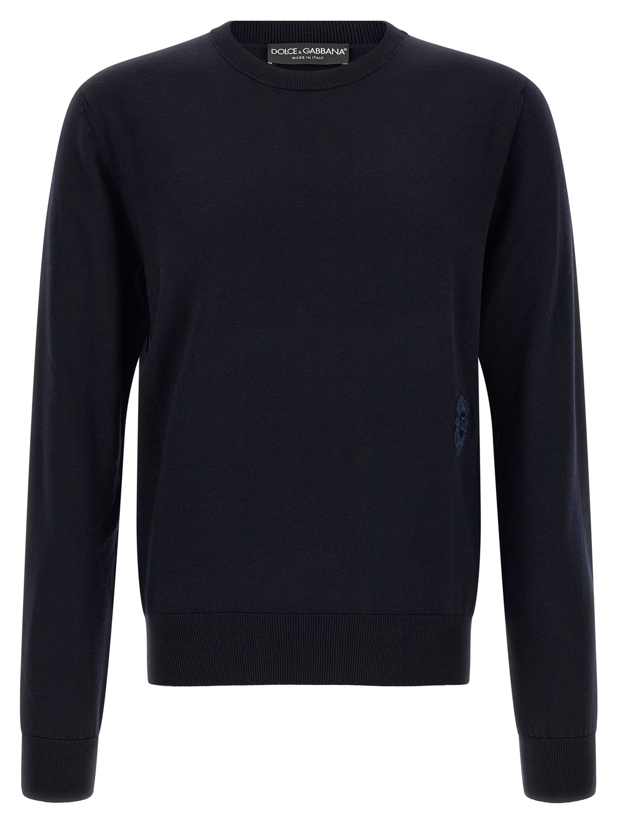 Dolce & Gabbana Blue Virgin Wool Cardigan