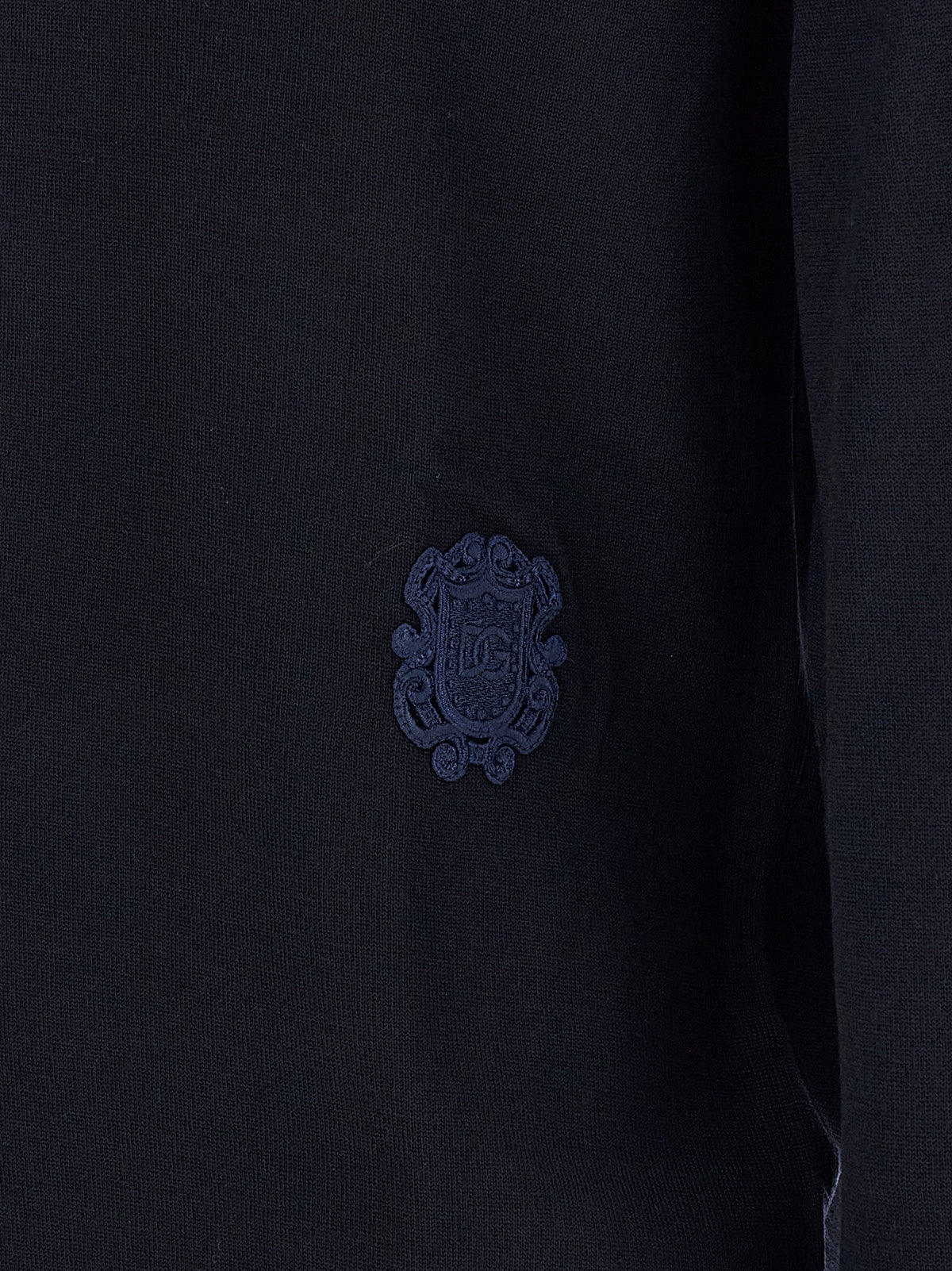 Dolce & Gabbana Blue Virgin Wool Cardigan