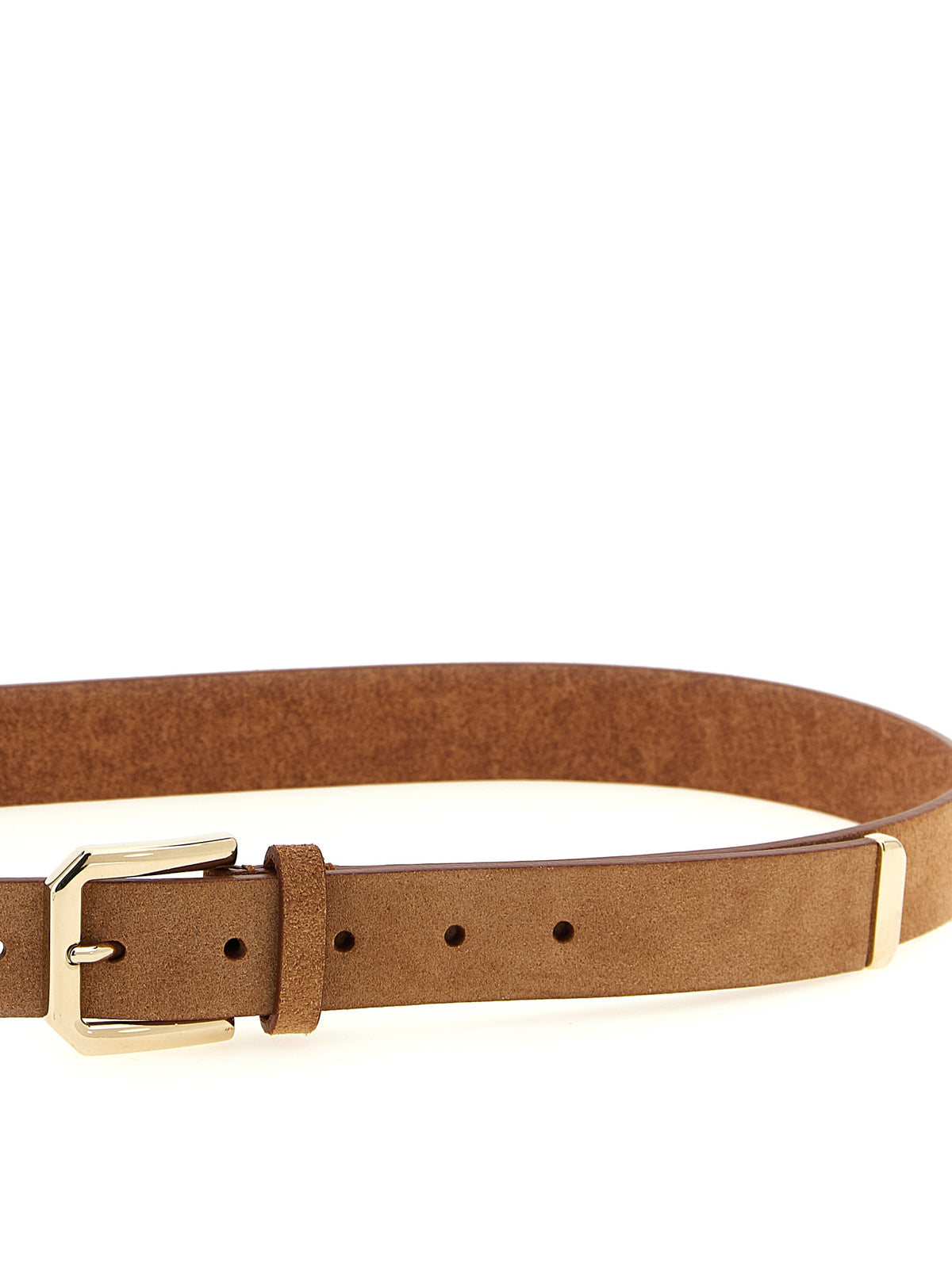 Brunello Cucinelli Brown Bull Skin Regular Belt