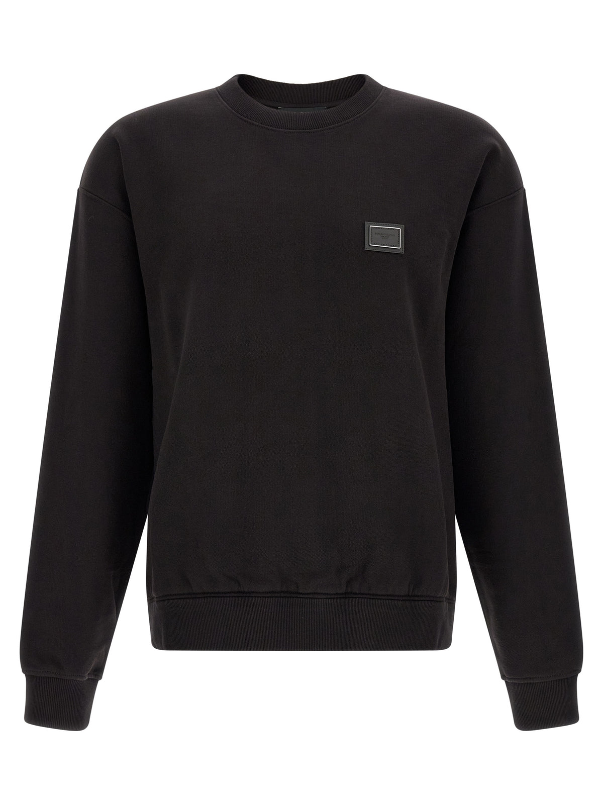 Dolce & Gabbana Black Cotton Sweatshirt