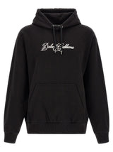 Dolce & Gabbana Black Cotton Sweatshirt
