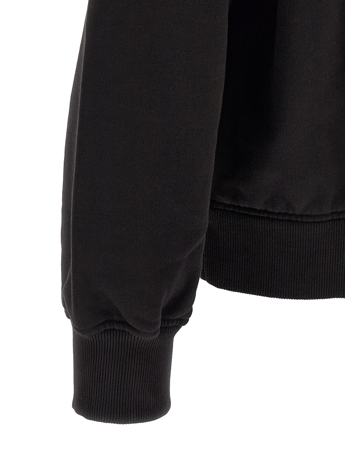 Dolce & Gabbana Black Cotton Sweatshirt