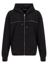 Dolce & Gabbana Black Cotton Sweatshirt