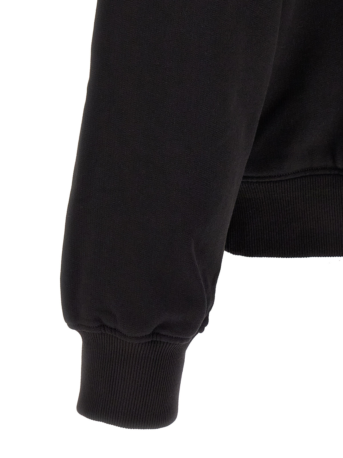 Dolce & Gabbana Black Cotton Sweatshirt