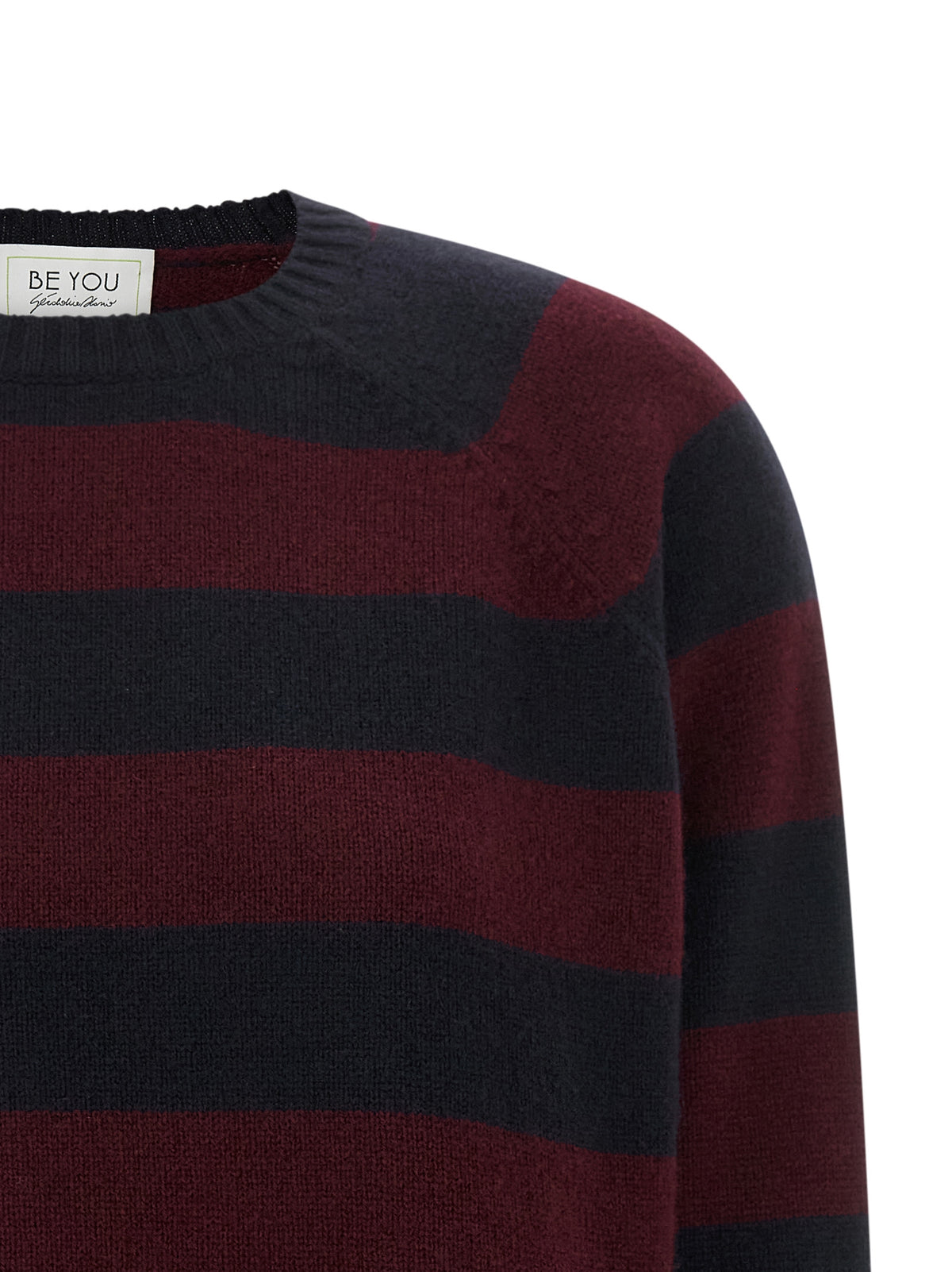 BE YOU Bordeaux Cashmere Cardigan