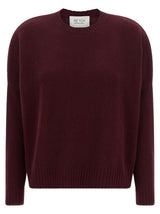 BE YOU Bordeaux Cashmere Cardigan