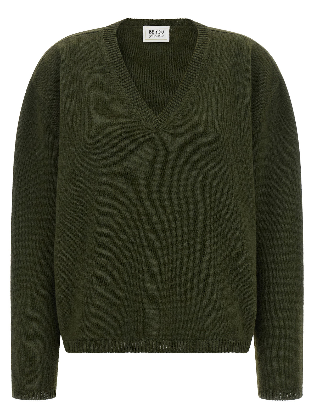BE YOU Bicolor Cashmere Cardigan