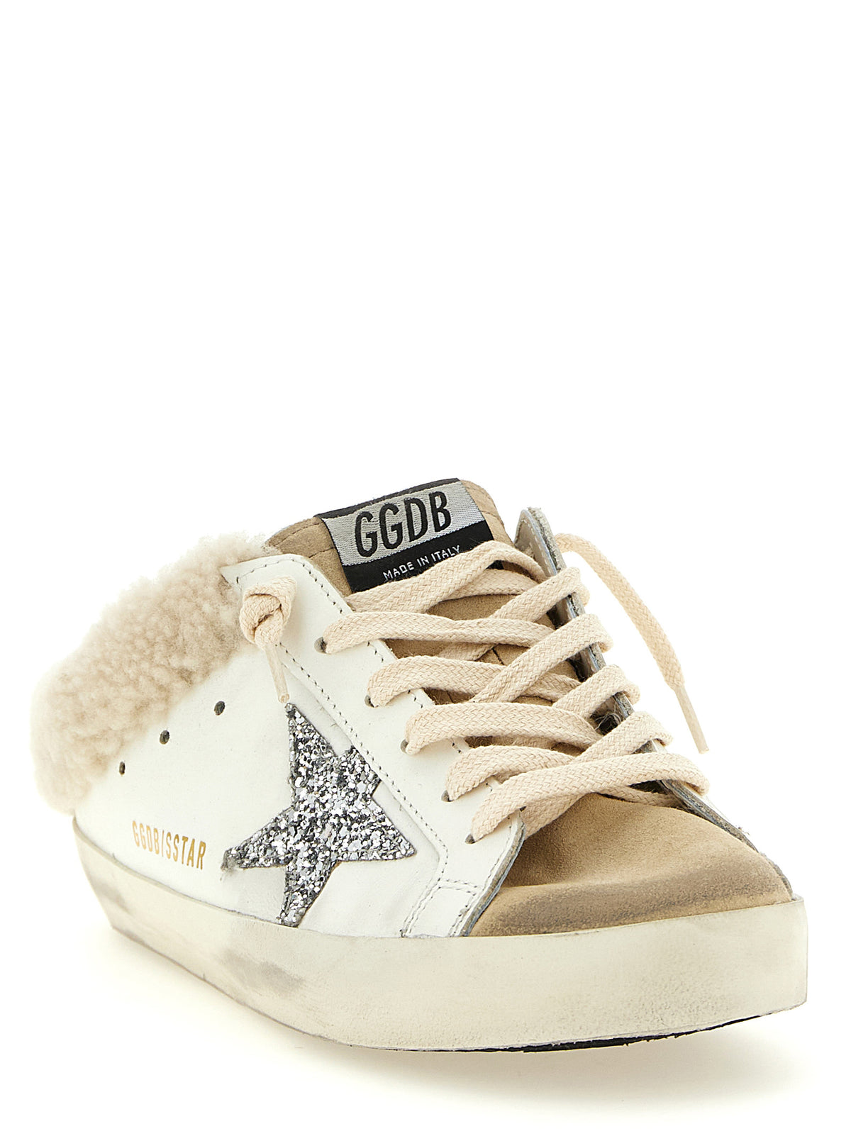 Golden Goose White Leather Chunky Sneakers