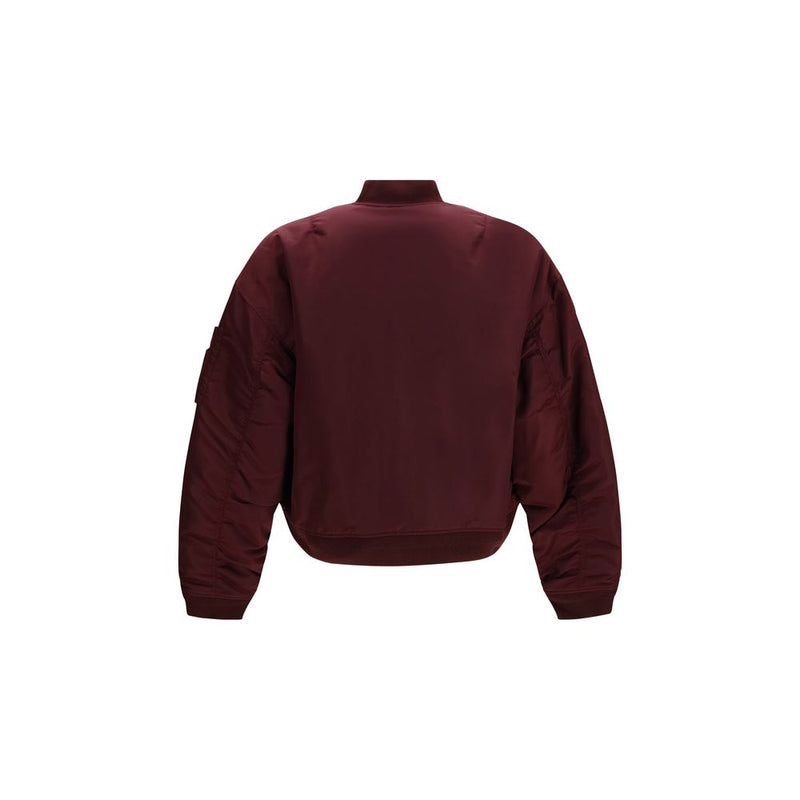 Dsquared² Bordeaux Nylon Bomber Jacket - Urban Style