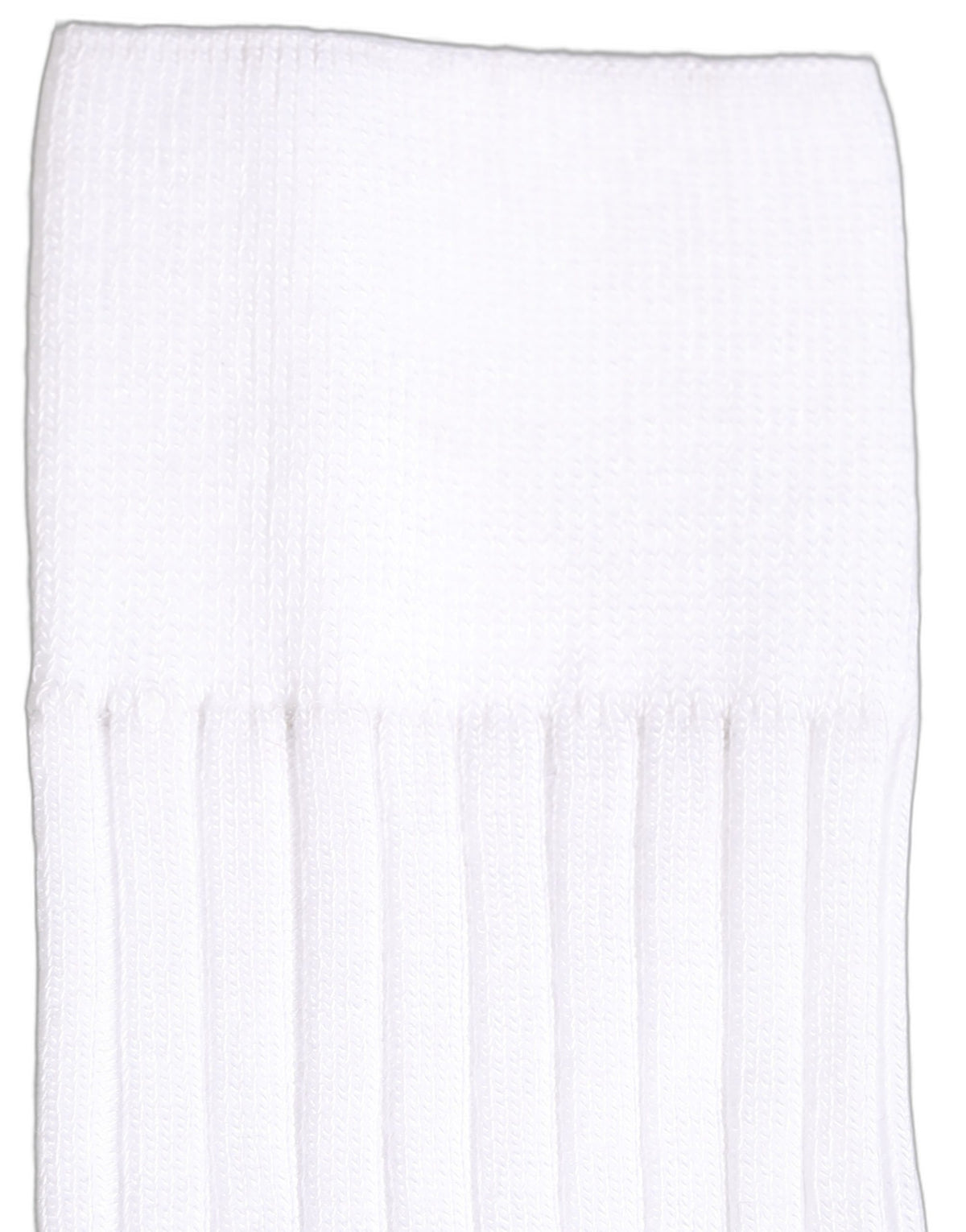 Dolce & Gabbana White Cotton Ribbed Logo Over The Calf Women Socks
