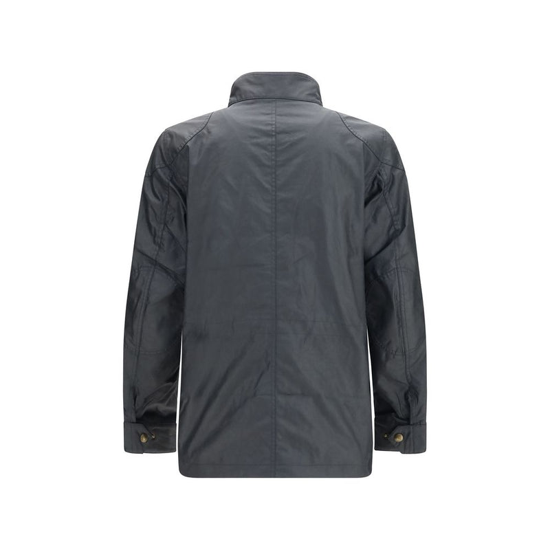 Belstaff Fieldmaster Icon Blue Cotton Shell Jacket