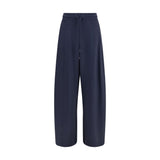Max Mara Blue Polyamide Casual Pants