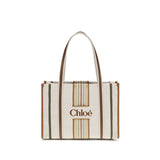 Chloé Beige Cotton Shoulder Bag