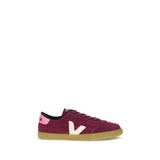 Veja Purple Suede Leather Sneakers