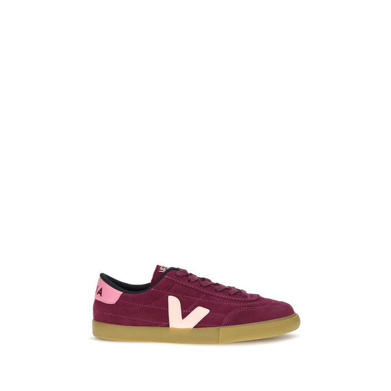 Veja Purple Suede Leather Sneakers for Women