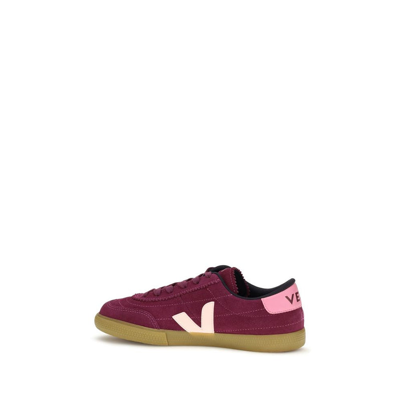Veja Purple Suede Leather Sneakers for Women