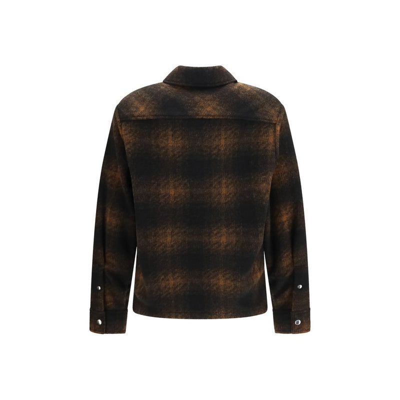 Moncler Brown Polyester Jacket for Men