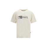 Palm Angels Beige Cotton T-Shirt