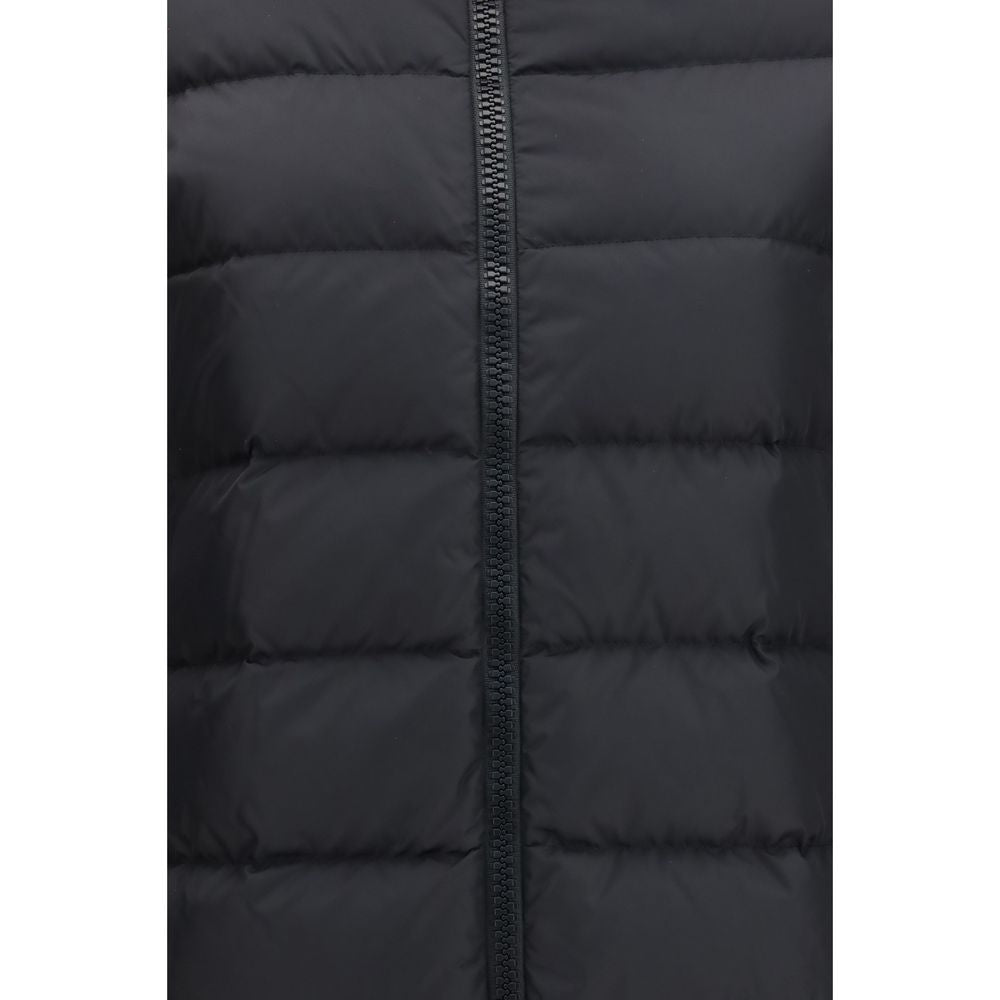 Herno Black Polyester Full-Length Jacket for Women