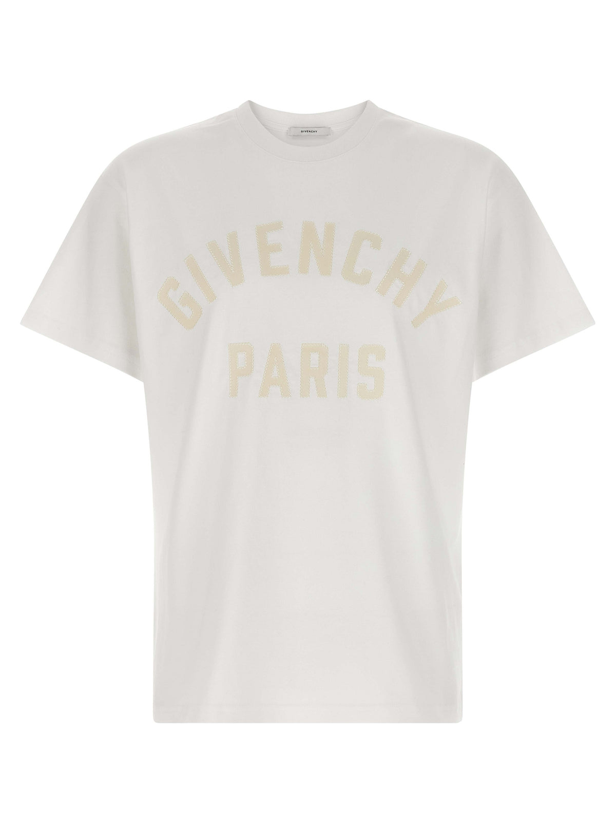 Givenchy White Cotton T-Shirt - Effortless Style