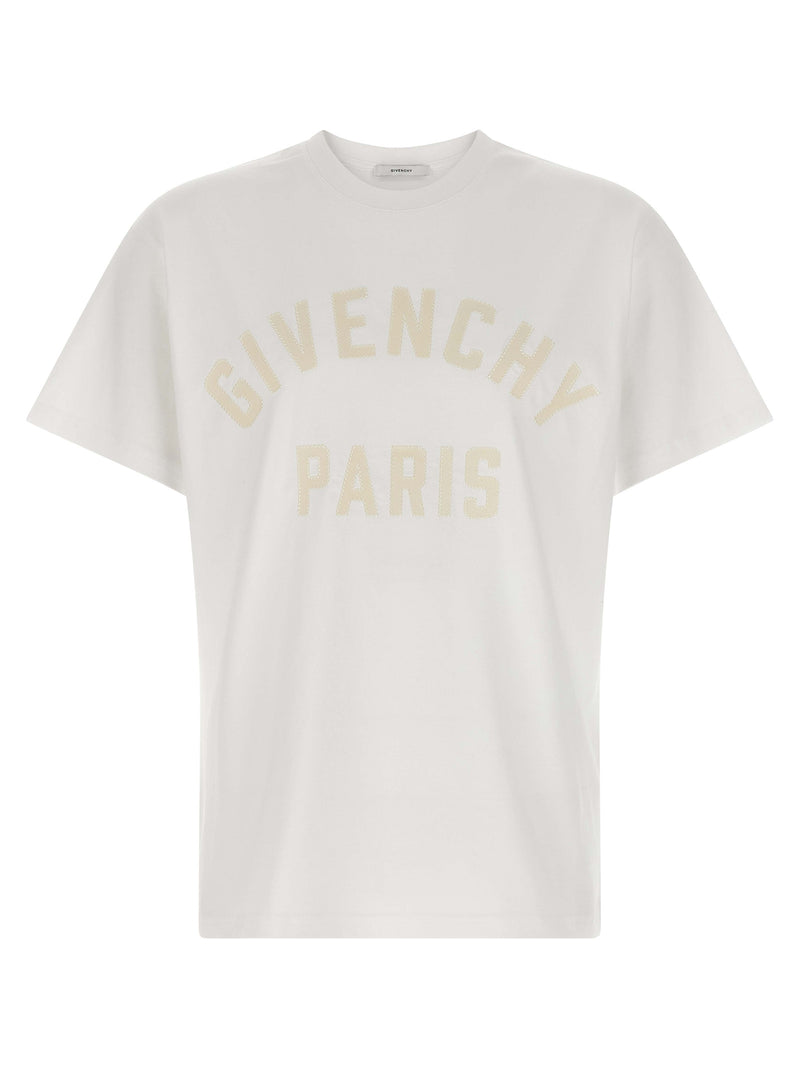 Givenchy White Cotton T-Shirt for Men