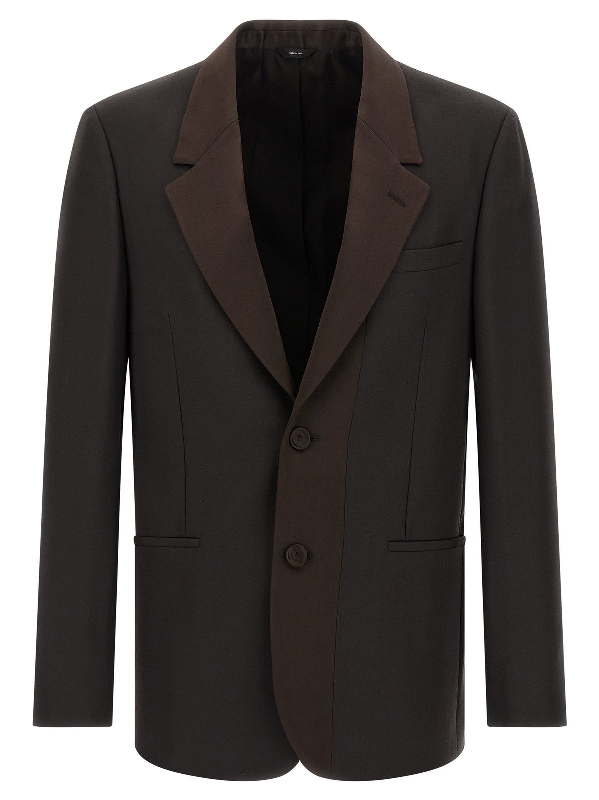 Fendi Brown Polyester Blazer - Modern Luxury