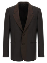Fendi Brown Polyester Blazer - Modern Luxury