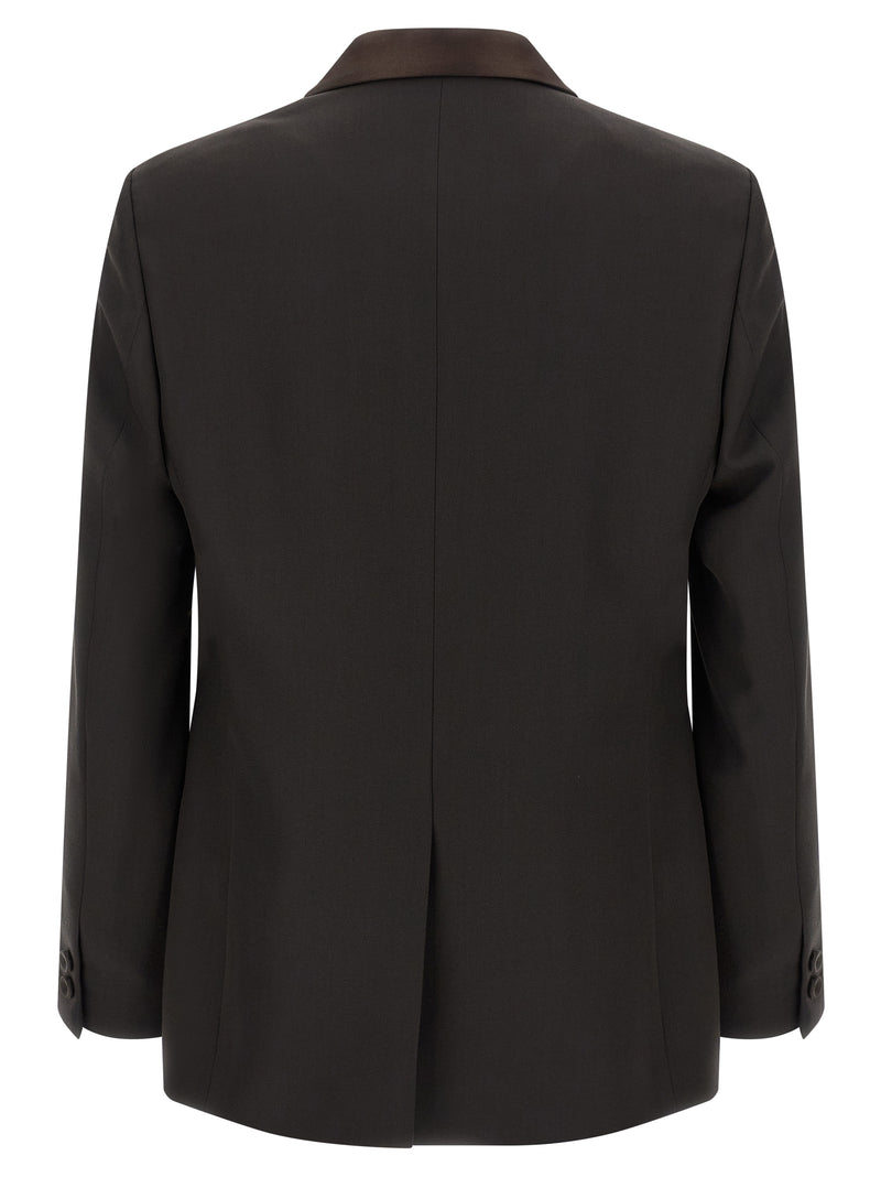Fendi Brown Polyester Blazer - Modern Luxury