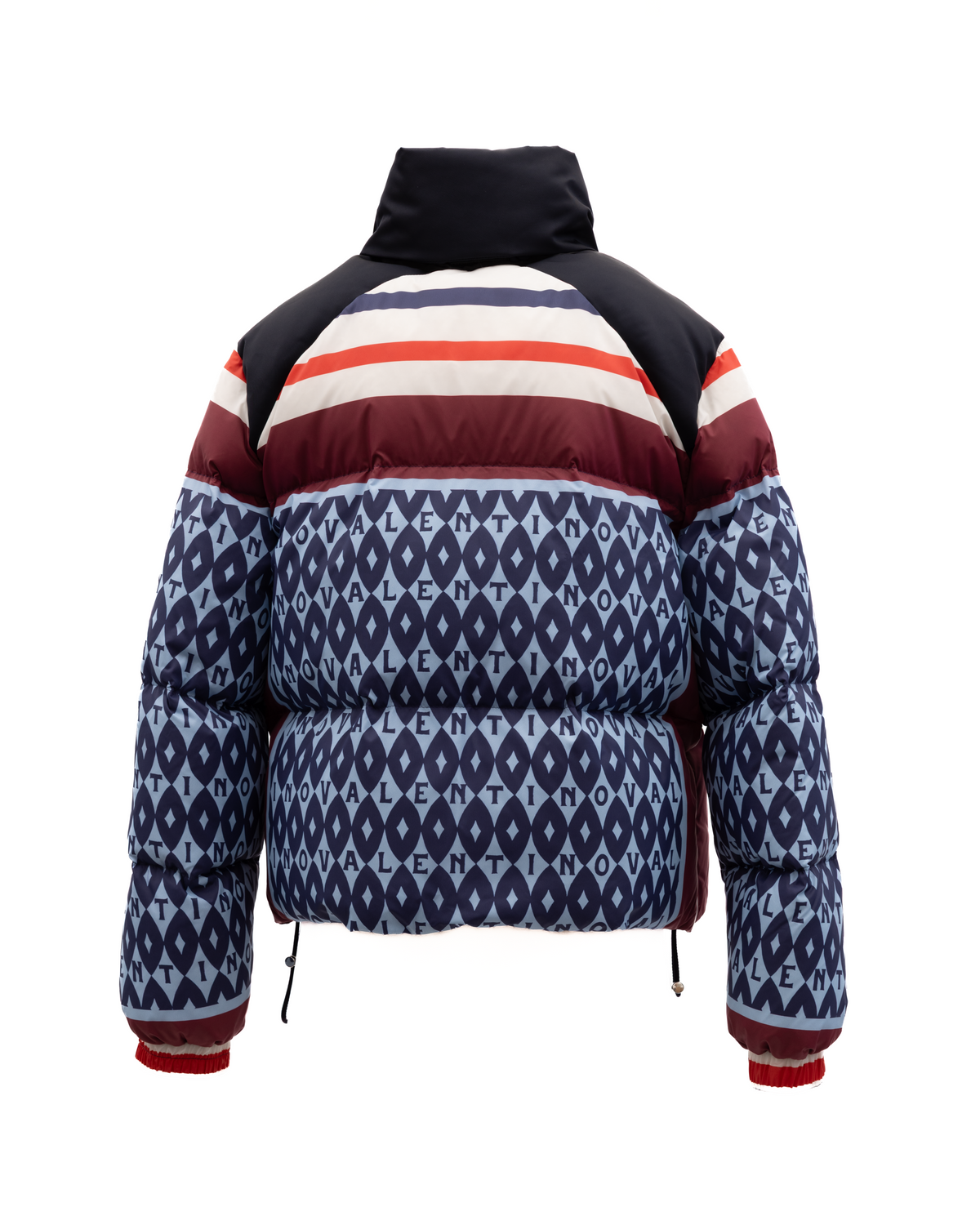 Manteau en laine Valentino Garavani pour femme bordeaux