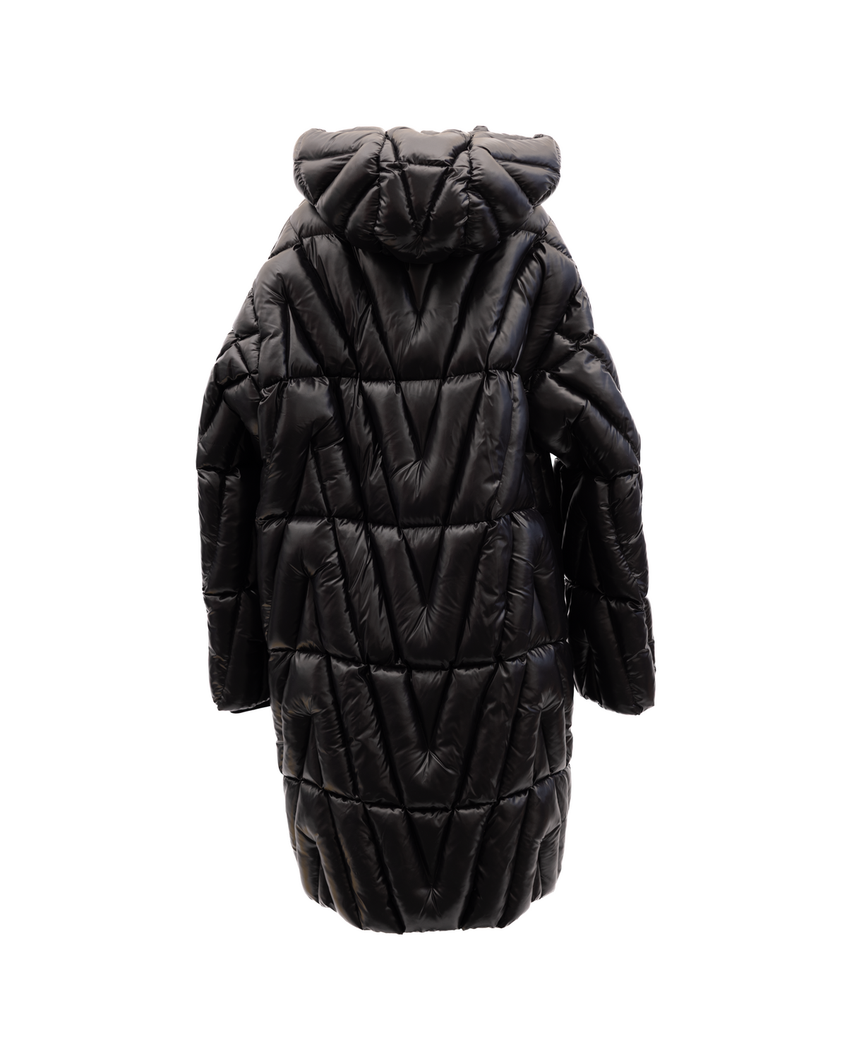 Manteau en laine noir Valentino Garavani pour femme