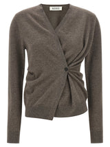 Rohe Brown Wool Cardigan