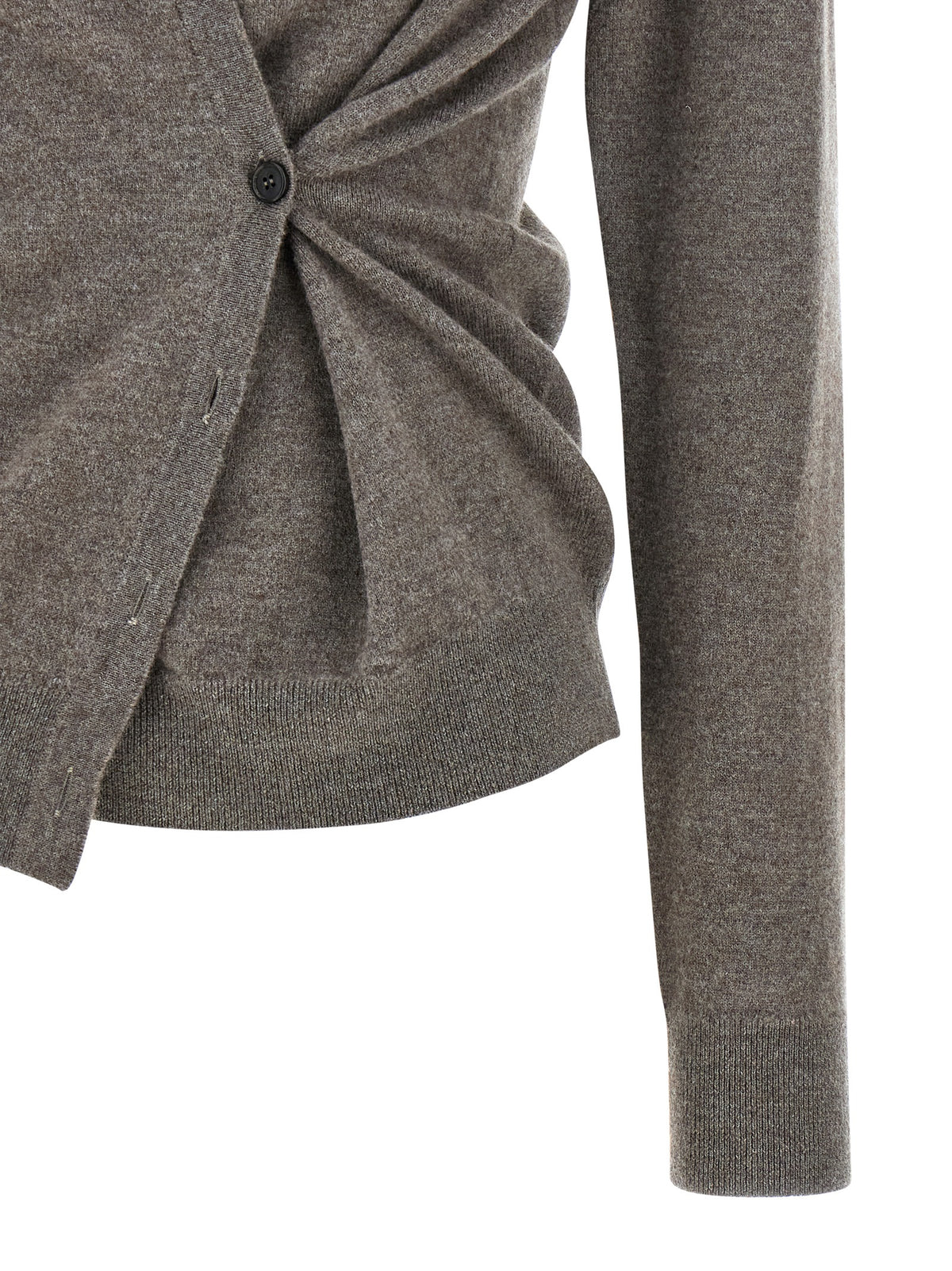 Rohe Brown Wool Cardigan