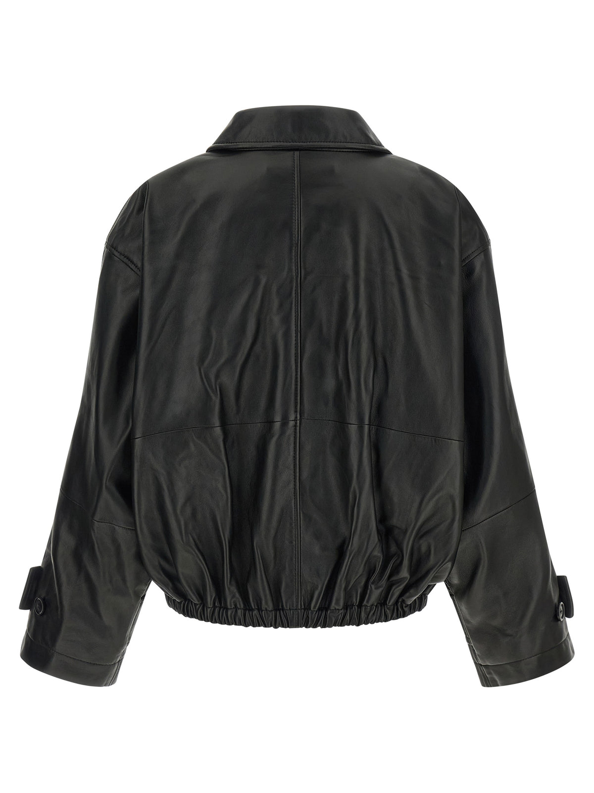 Rohe Black Lamb Leather Leather Jacket