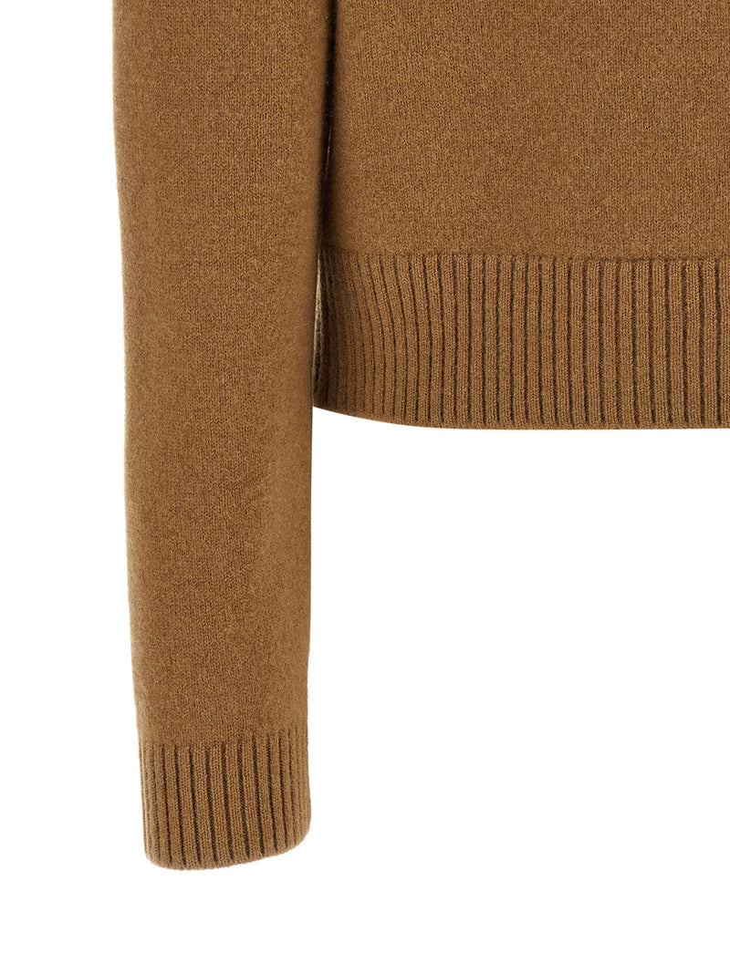 Rohe Brown Wool Cardigan - Luxurious Comfort and Style