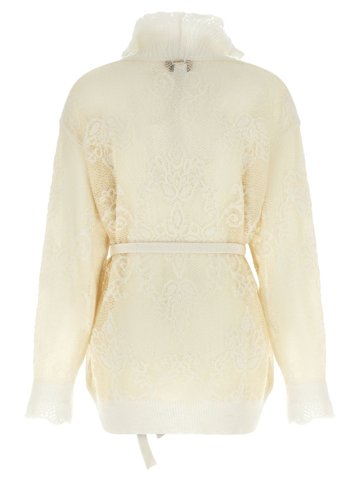 Twinset White Polyamide Cardigan