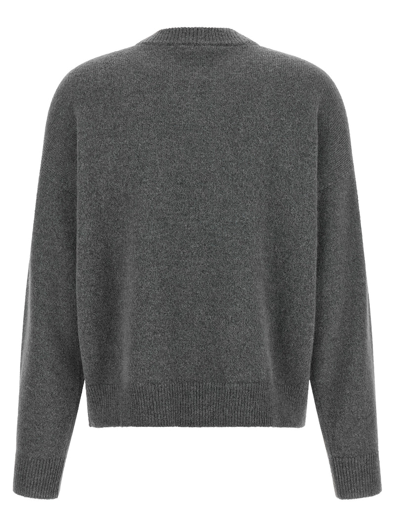 Peserico Gray Wool Cardigan for Women