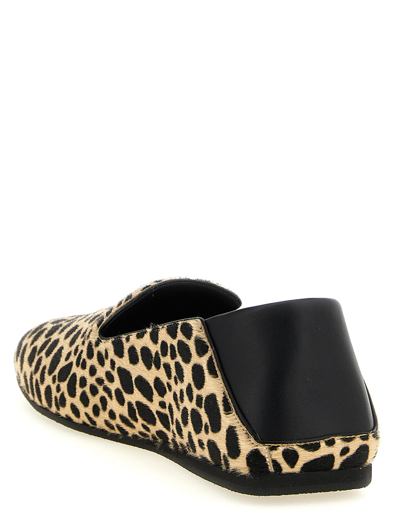 Giuseppe Zanotti Rupert Multicolor Calfskin Slip-On Loafers