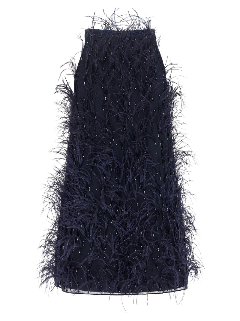 PINKO ‘Piripicchio’ Blue Polyester Short Dress