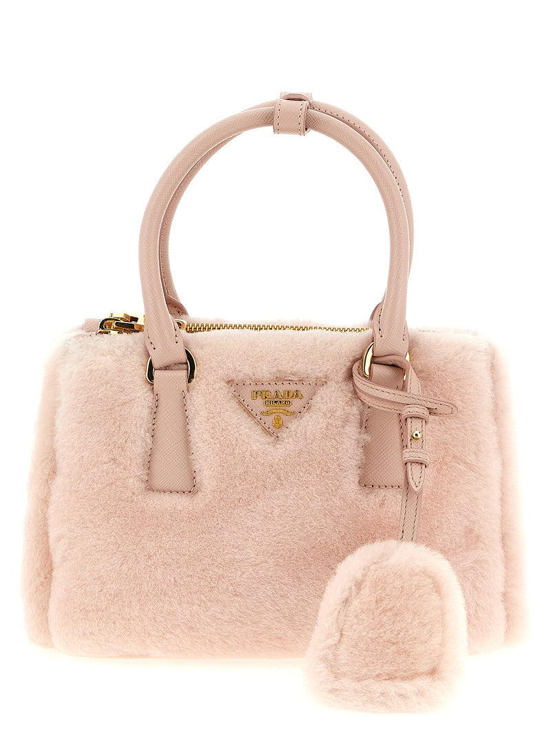 Prada Galleria Multicolor Lamb Leather Handbag
