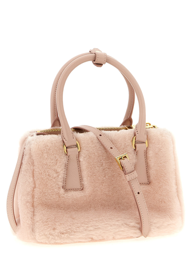 Prada Galleria Multicolor Lamb Leather Handbag