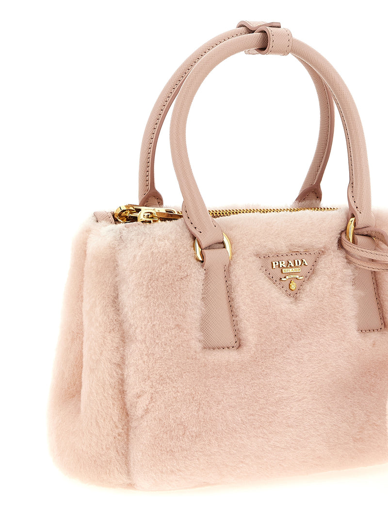Prada Galleria Multicolor Lamb Leather Handbag