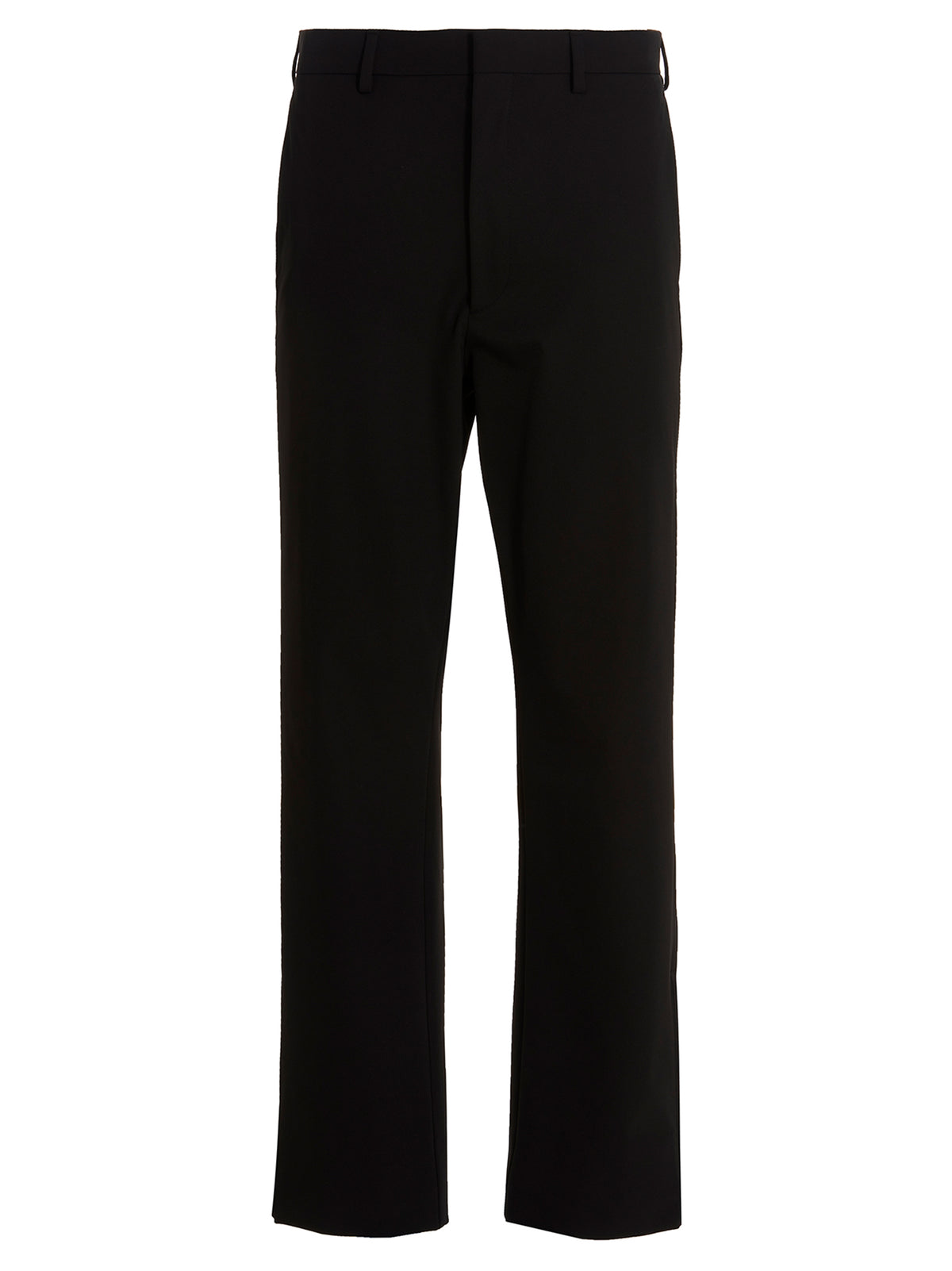 Prada Black Polyester Casual Pants